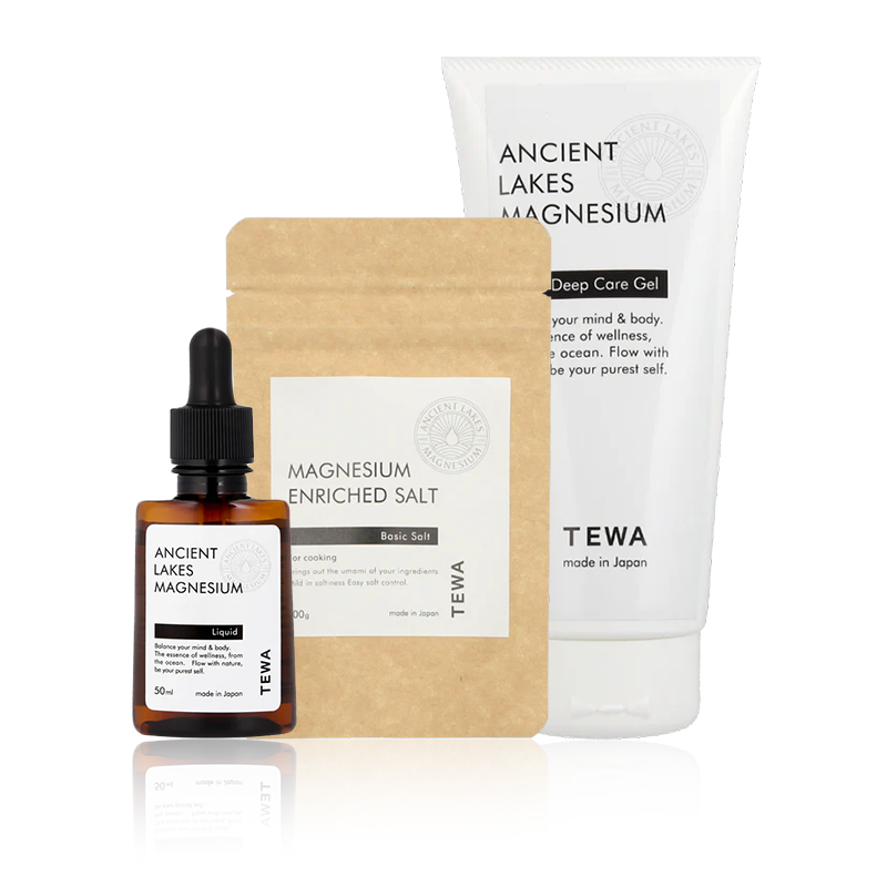 Ancient Lakes Magnesium スキンケアセット やすらぎナイトケアセット | 年間32,780円お得！ – テワ